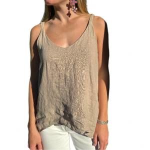 NEW THE BLUE COLLECTION women's brenda tank top in beige